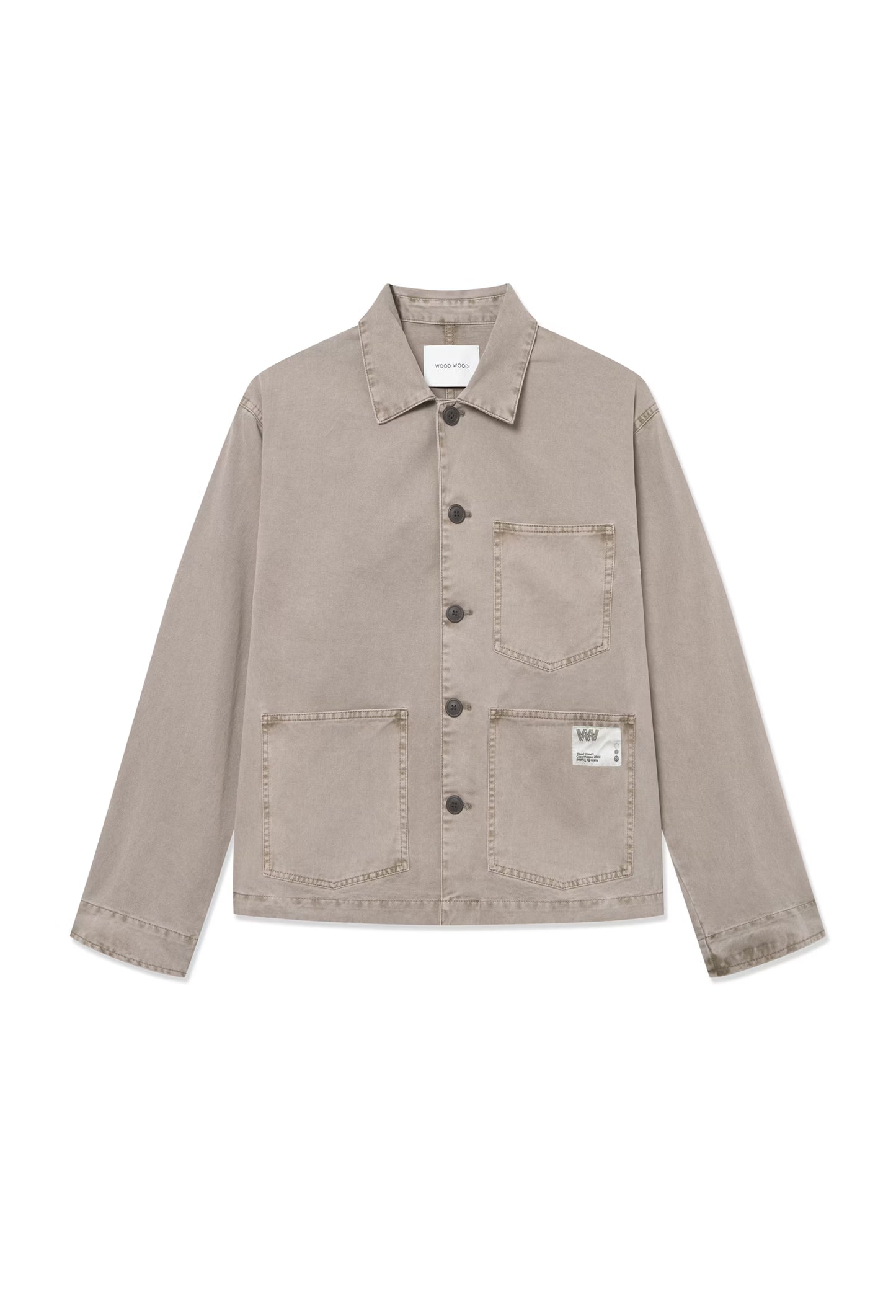 Wood Wood Stefan Worker Jacket Fallen Rock