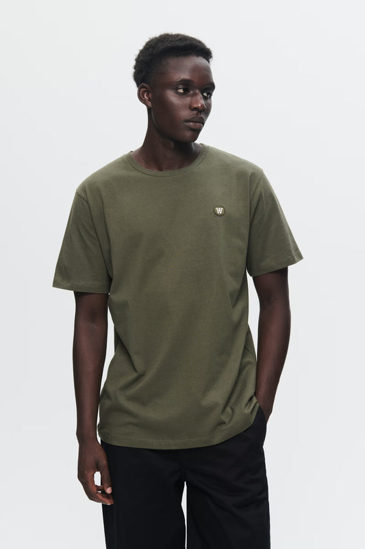 Wood Wood Ace T-shirt Grape Leaf