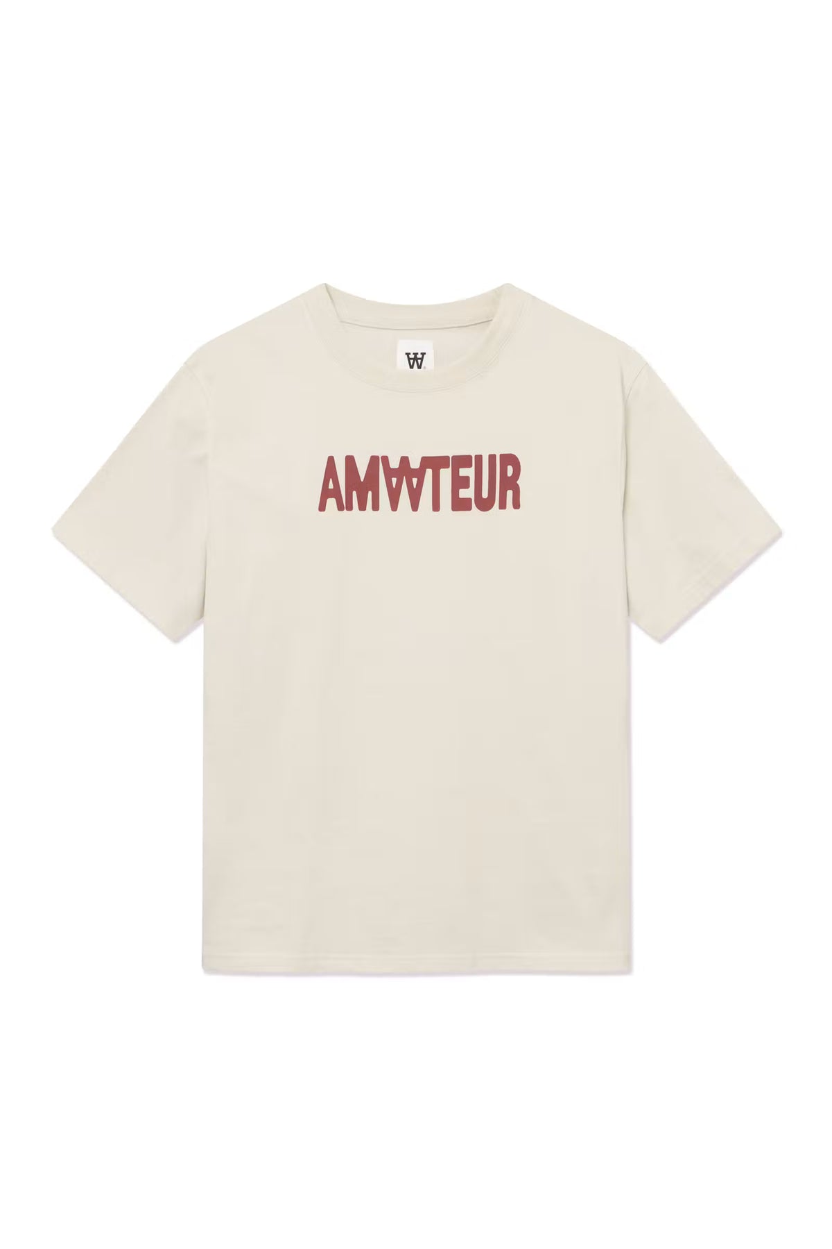 Wood Wood Ace Amateur T-shirt Silver Birch