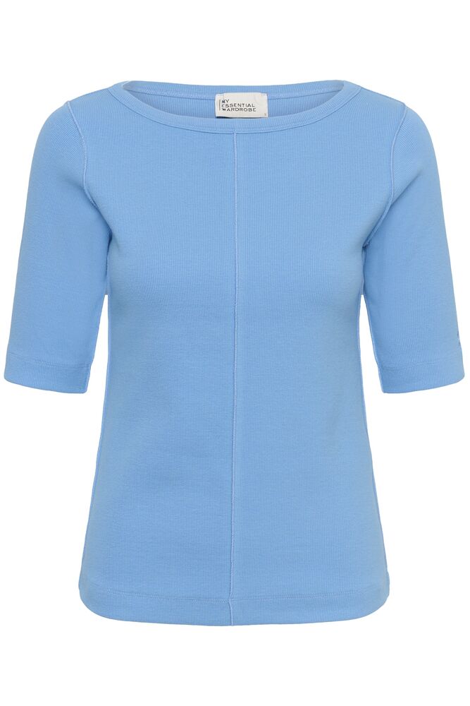 My Essential Wardrobe Mandy Blouse Silver Lake Blue - Mojo Independent Store