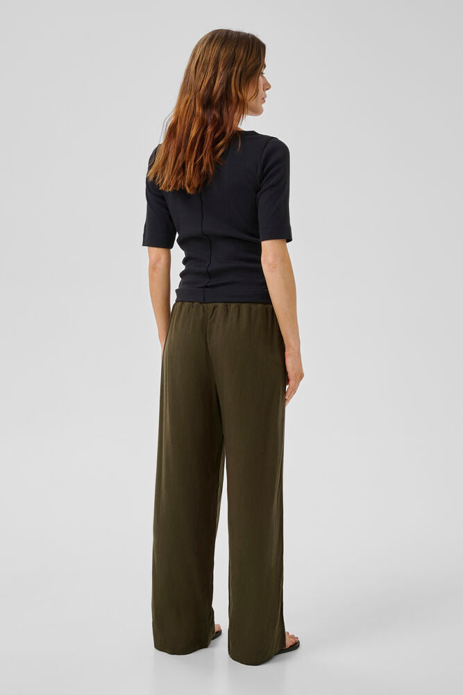 My Essential Wardrobe Dias Pant Forest Night - Mojo Independent Store