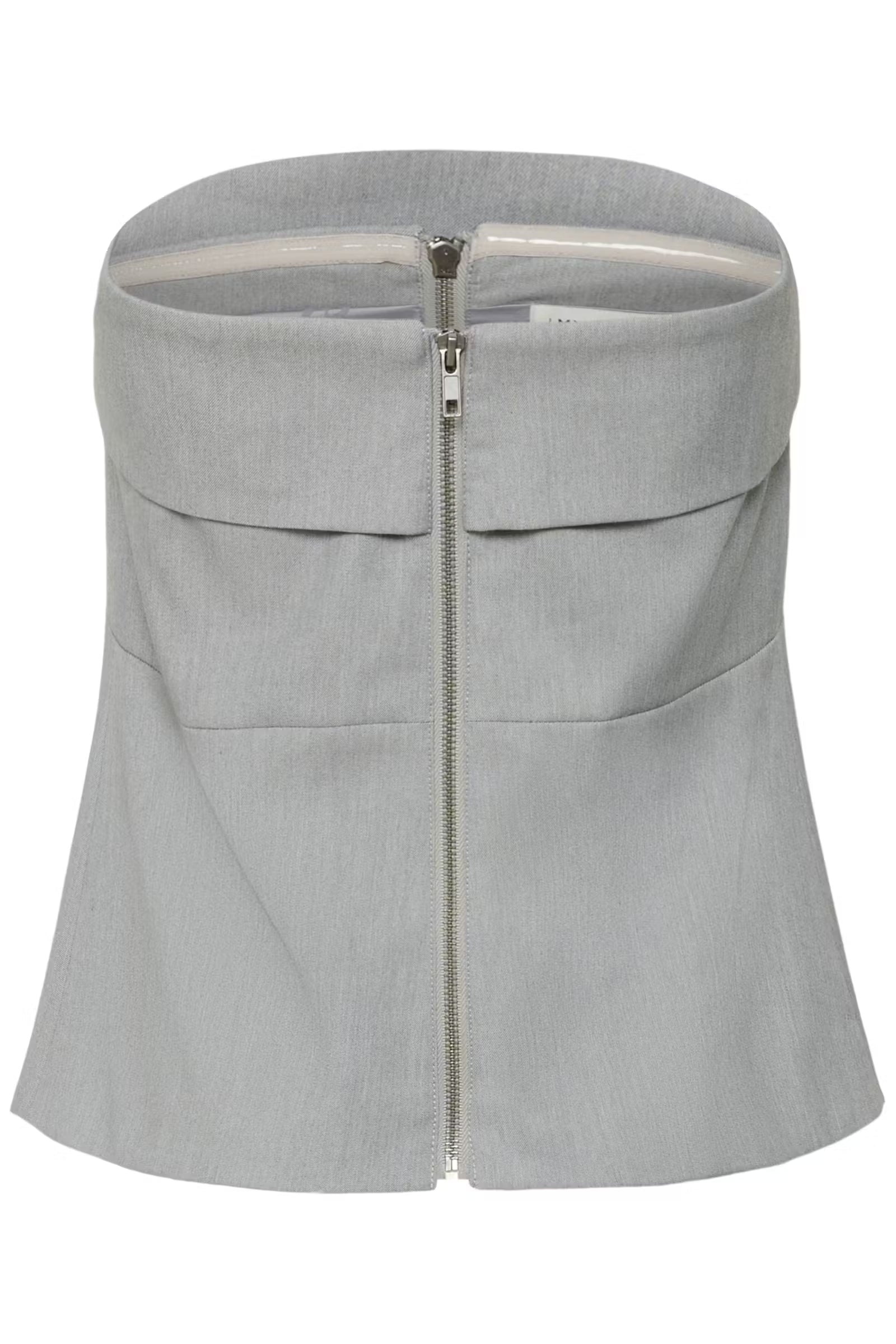 My Essential Wardrobe Hanna Corsage Light Grey Melange - Mojo Independent Store
