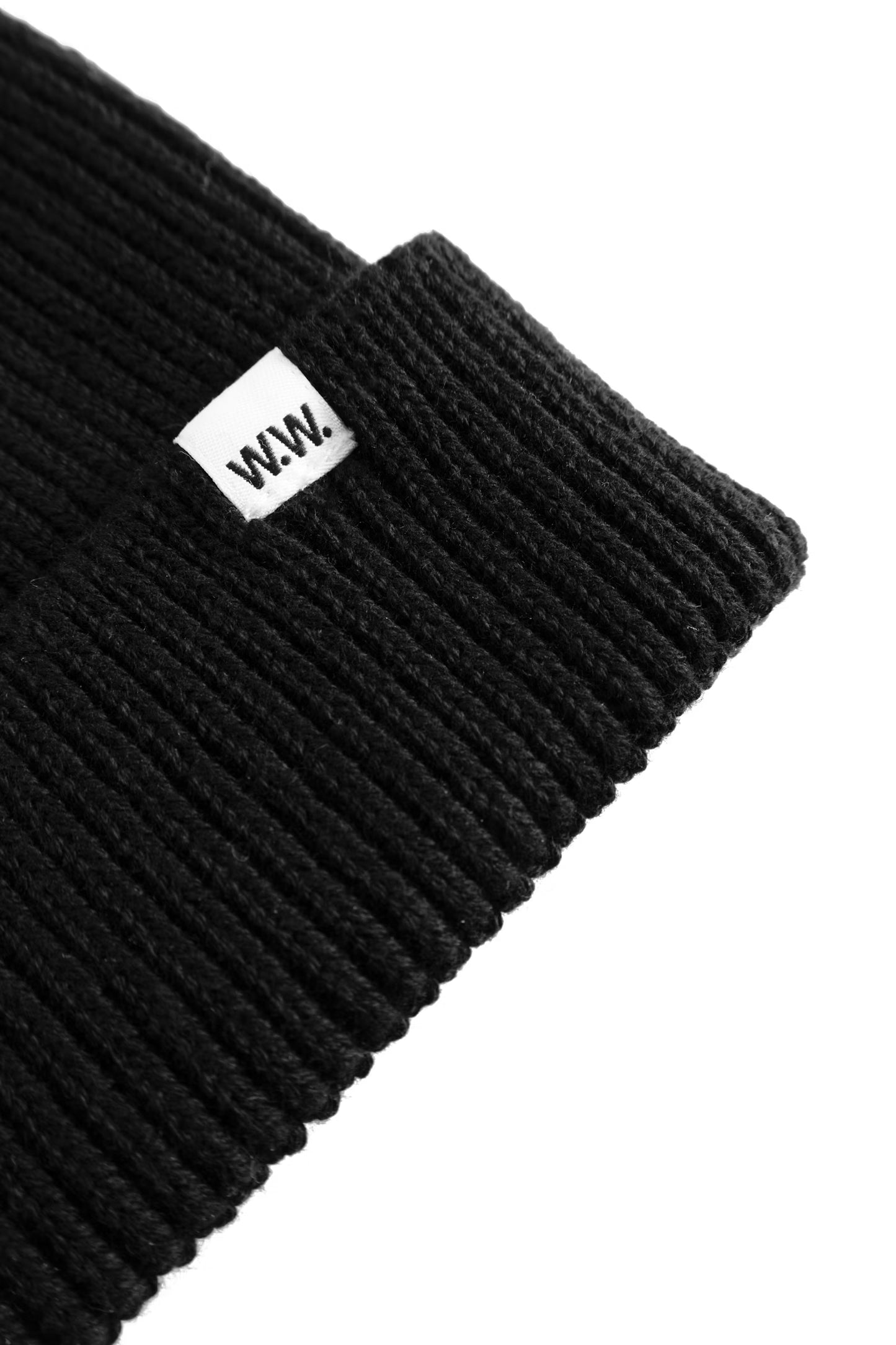 Wood Wood Eddie Beanie Black