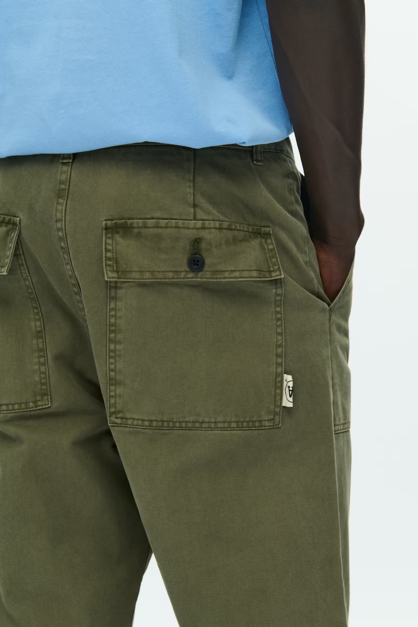 Wood Wood Heino trousers Grape Leaf - Mojo Independent Store