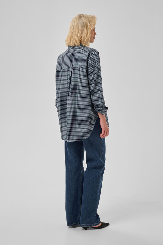 My Essential Wardrobe Jeans Wide The Louis Dark Blue Retro Wash