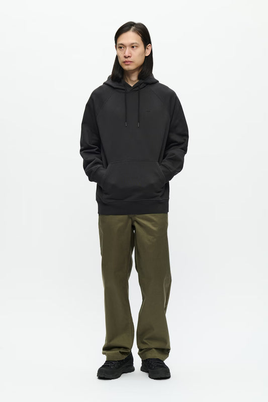 Wood Wood Fred Hoodie Black