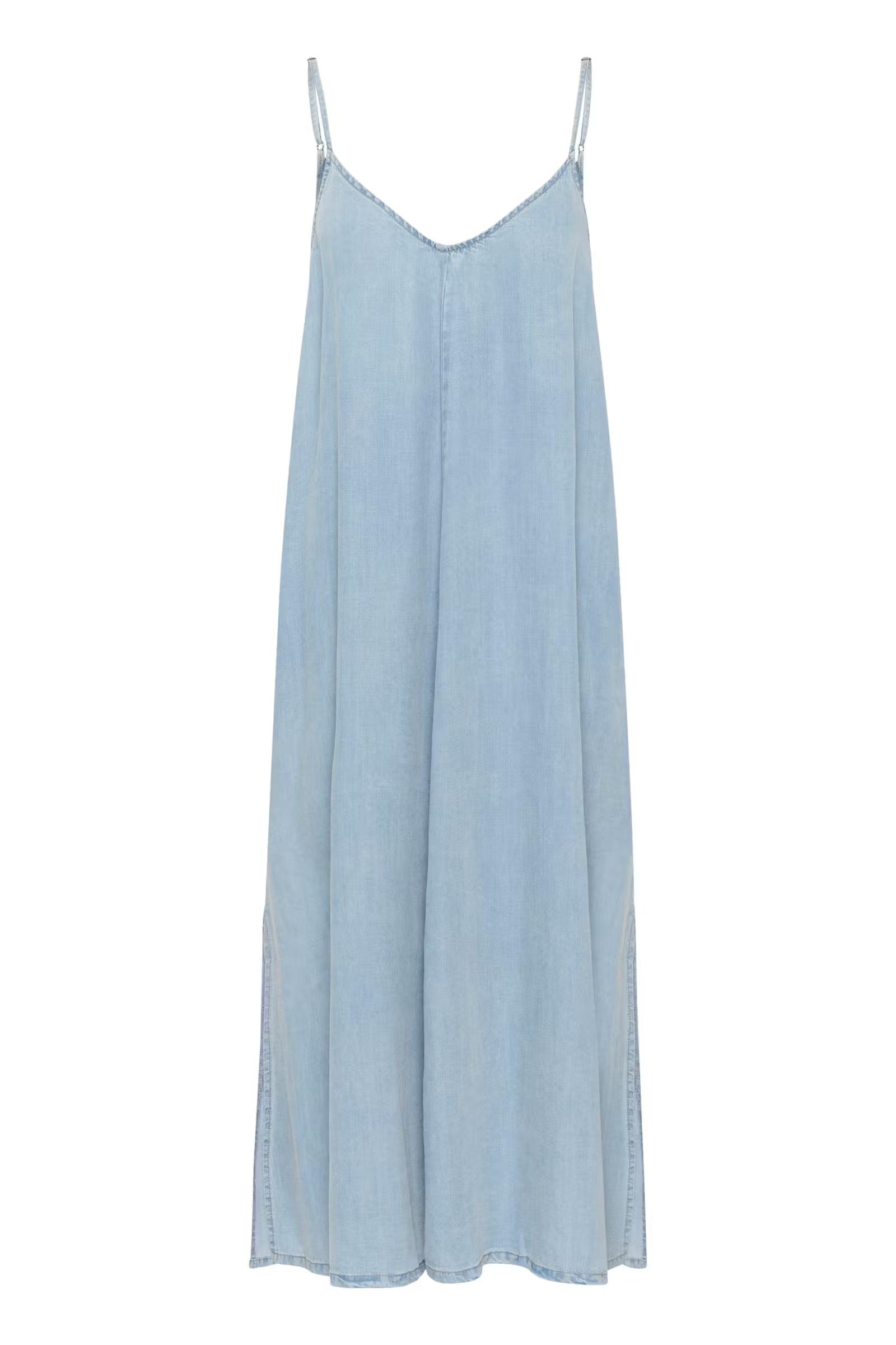My Essential Wardrobe Nelly Strap Dress Light Blue Dress - Mojo Independent Store