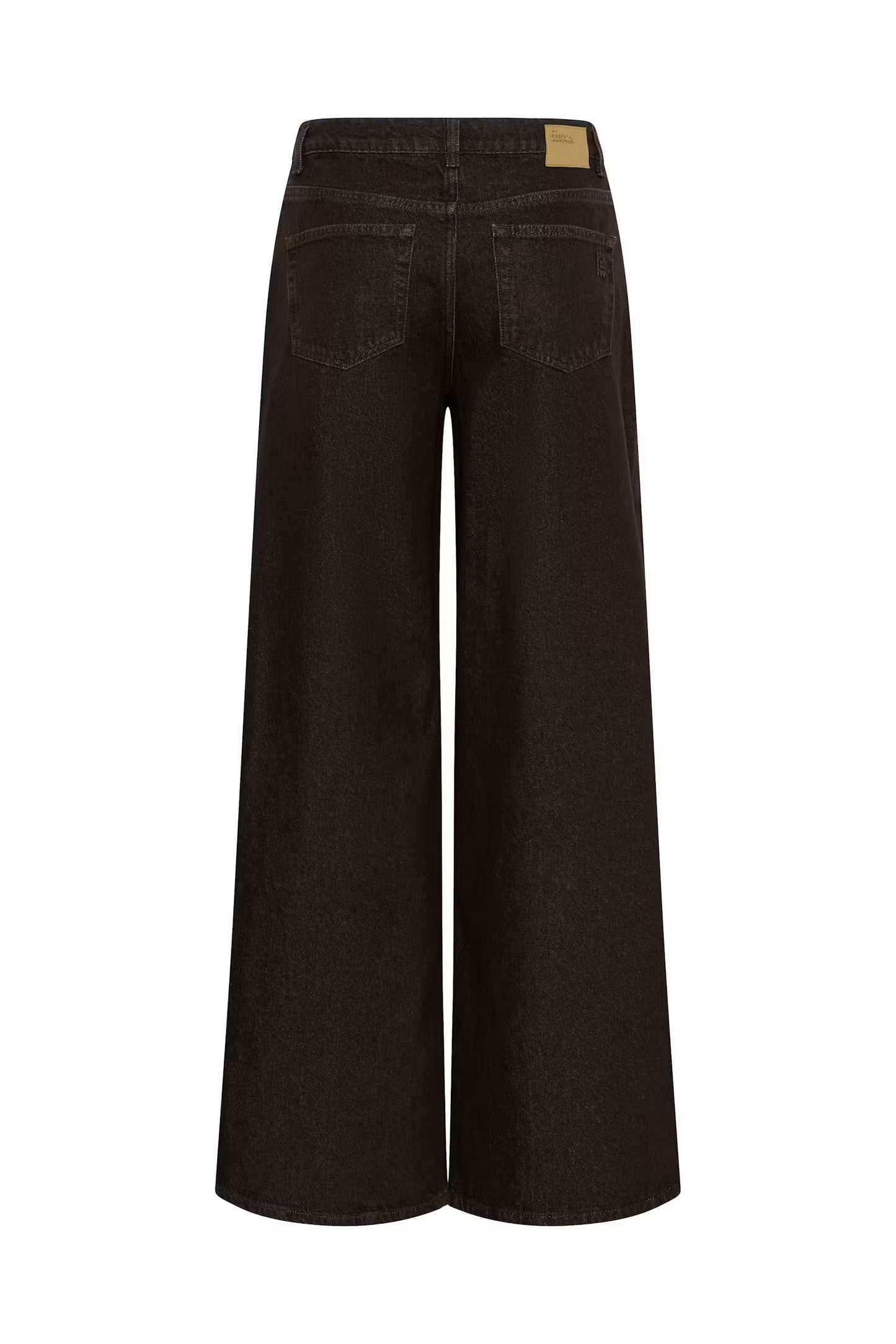 My Essential Wardrobe Jeans Wide Ava Dark Brown Wash