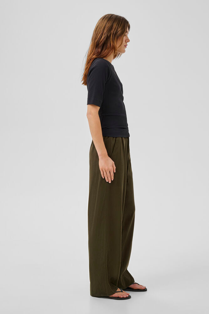 My Essential Wardrobe Dias Pant Forest Night - Mojo Independent Store
