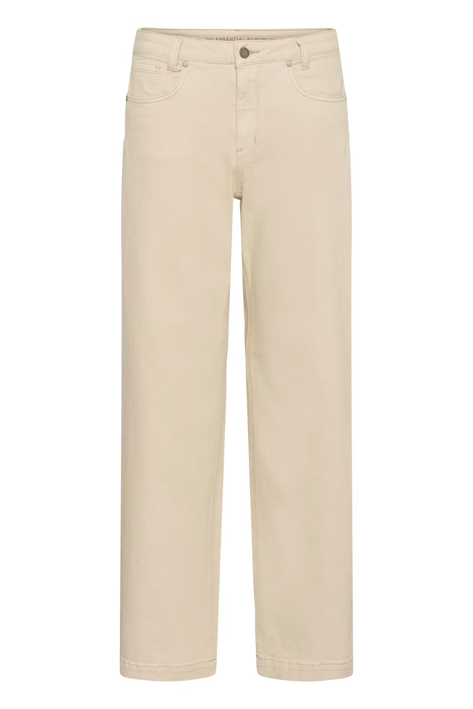 My Essential Wardrobe Louis 157 Hight Wide Oatmeal - Mojo Independent Store