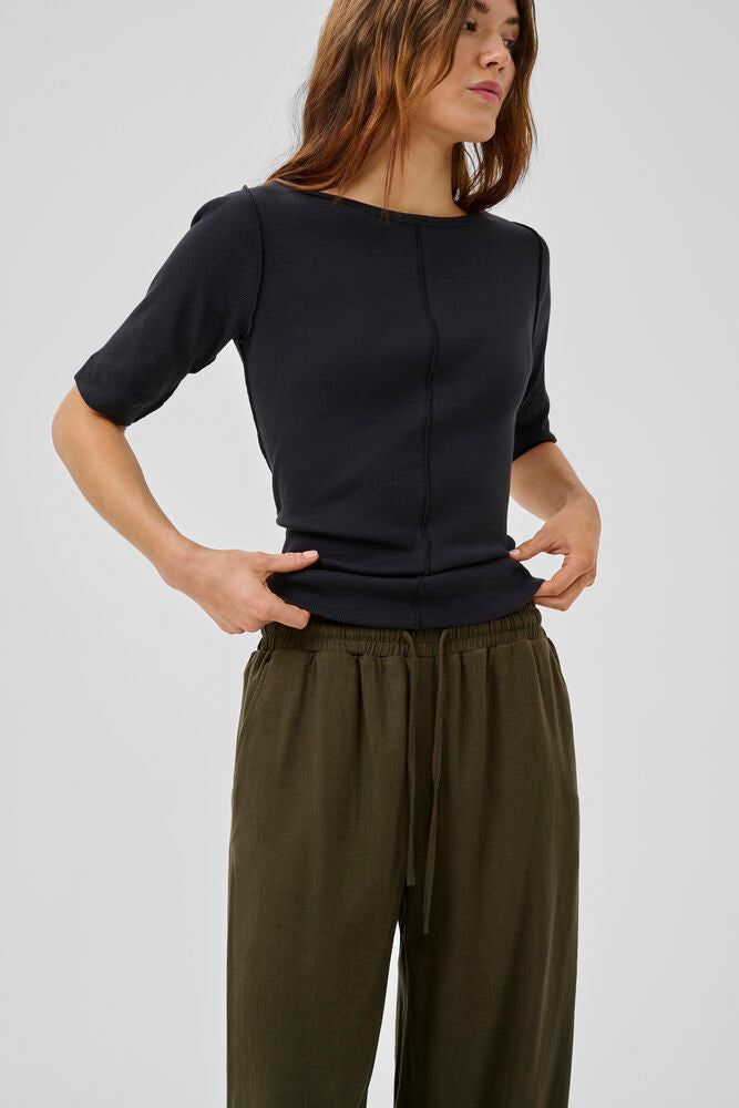 My Essential Wardrobe Dias Pant Forest Night - Mojo Independent Store
