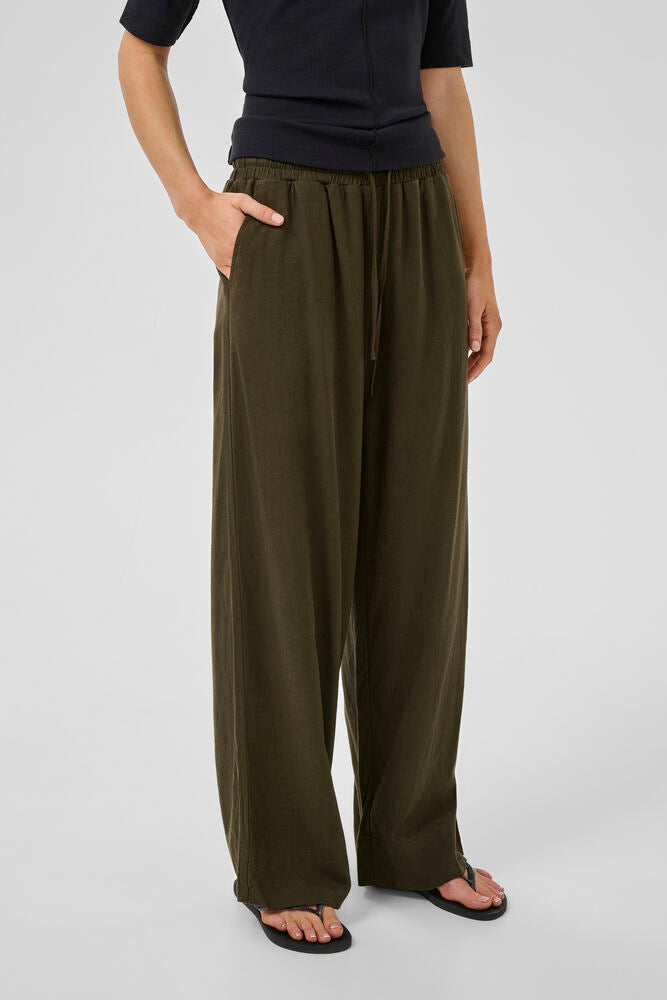 My Essential Wardrobe Dias Pant Forest Night - Mojo Independent Store