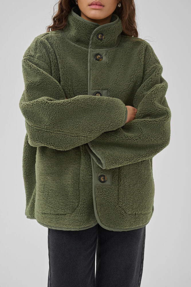 My Essential Wardrobe Funa Jacket Olive Night