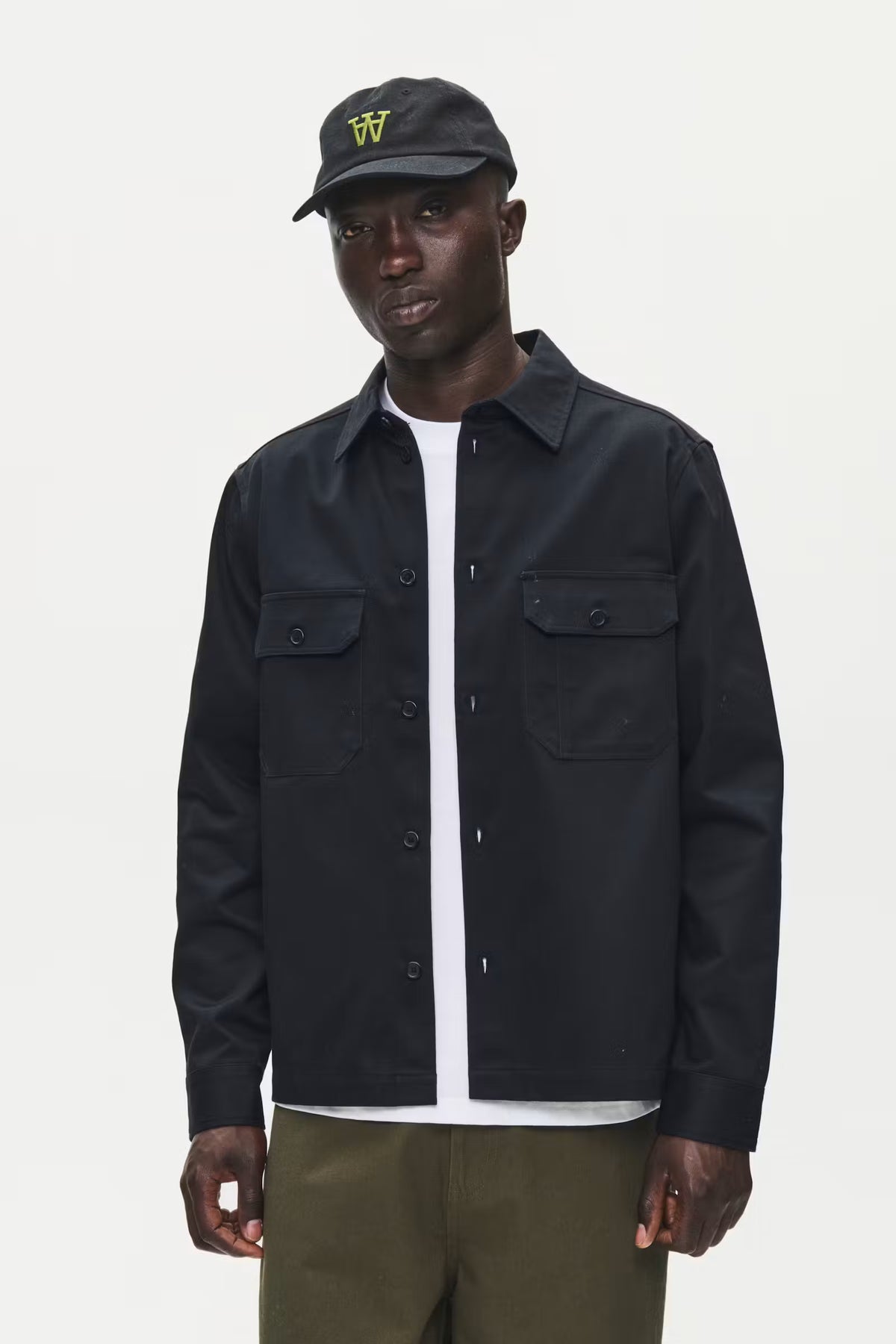 Wood Wood Clay Overshirt Salute