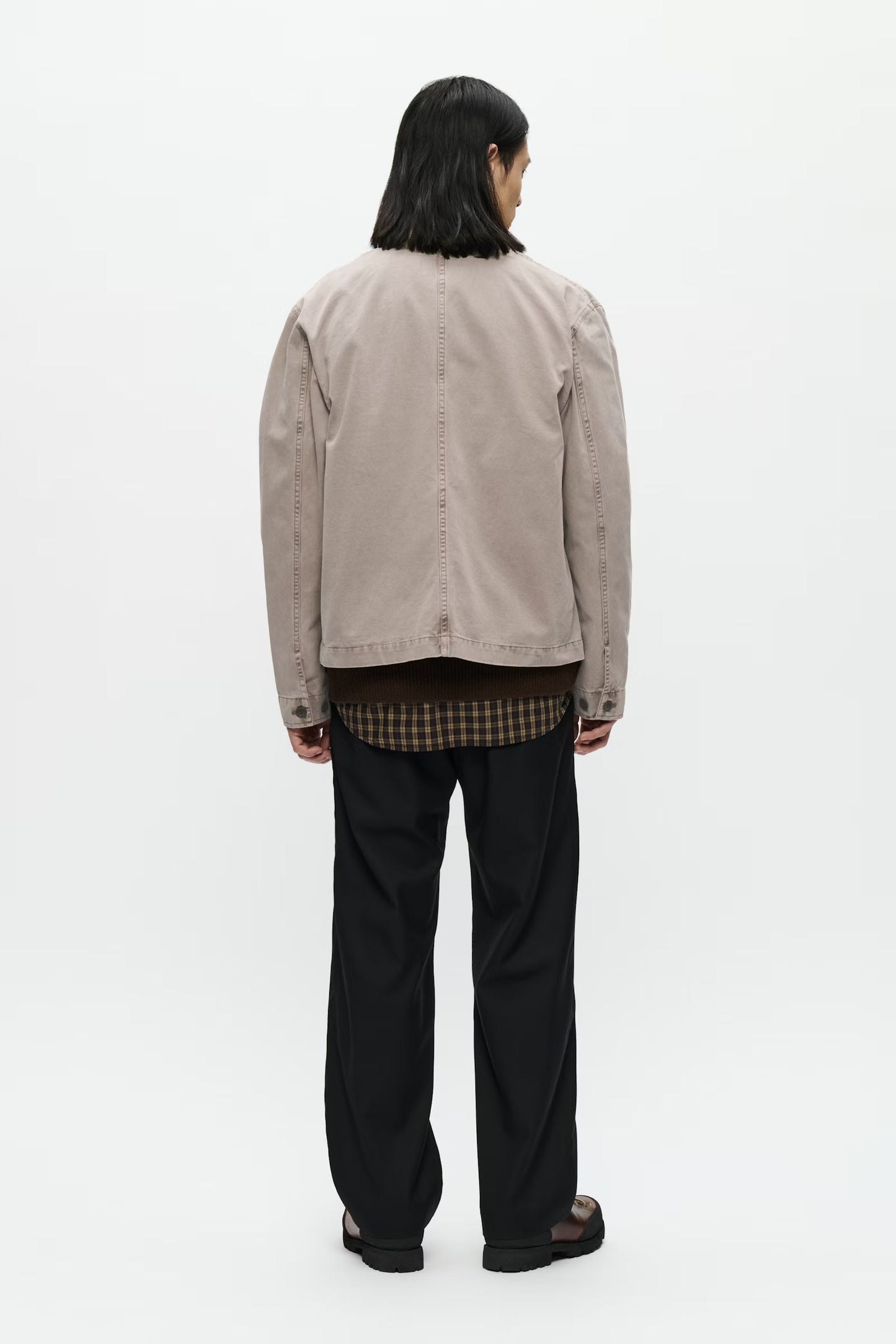 Wood Wood Stefan Worker Jacket Fallen Rock