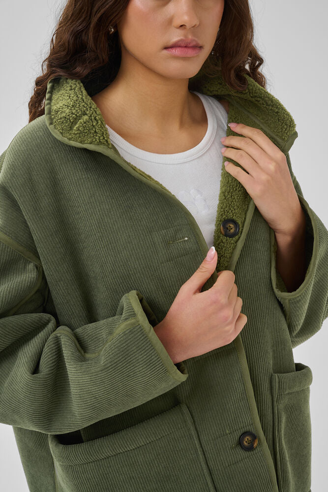 My Essential Wardrobe Funa Jacket Olive Night
