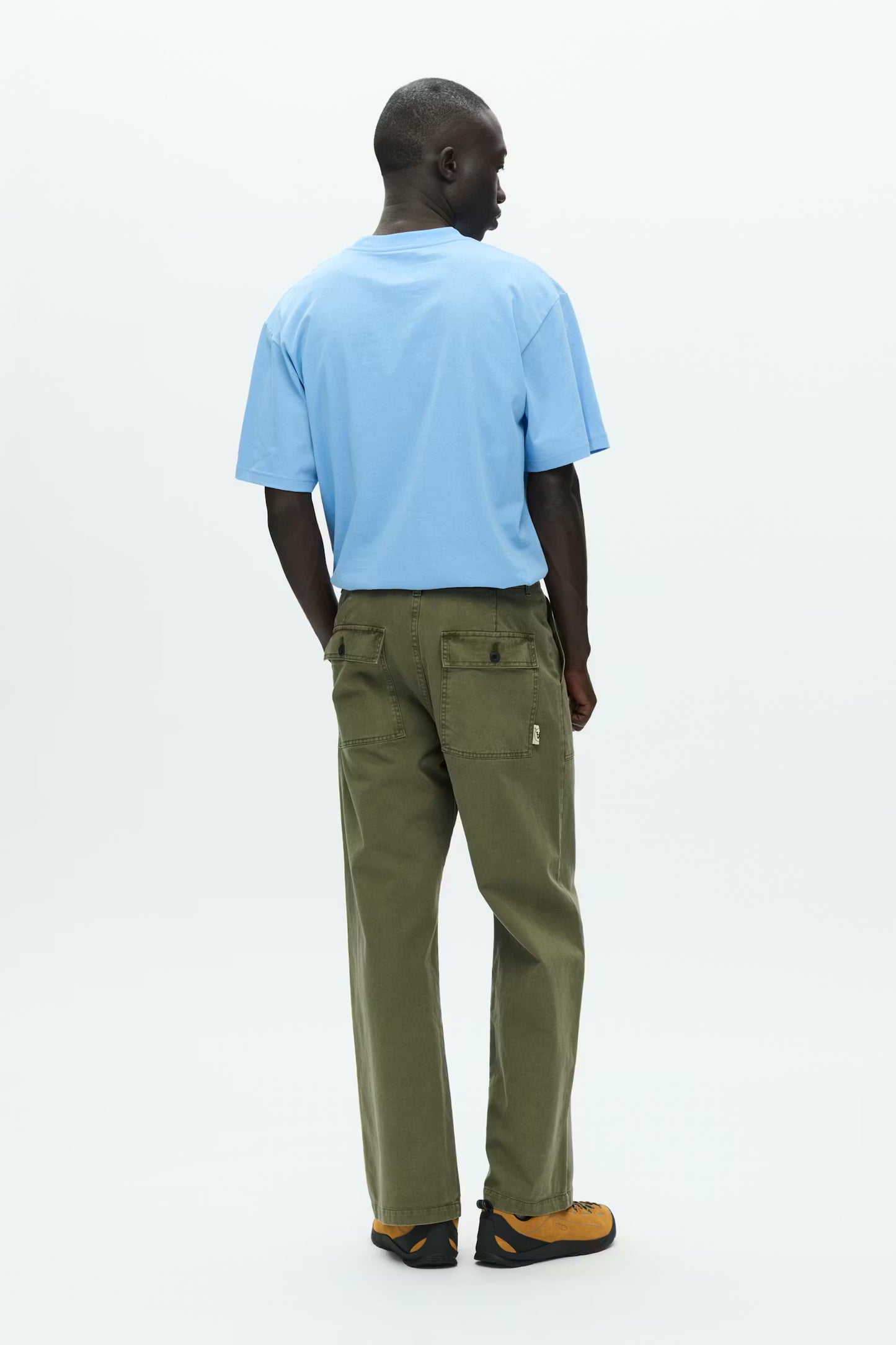 Wood Wood Heino trousers Grape Leaf - Mojo Independent Store