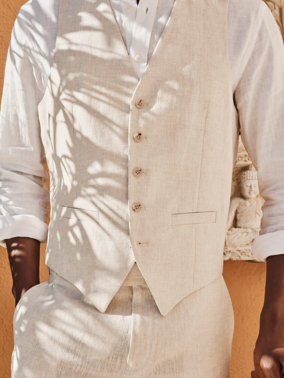 John Henric Waistcoat Sand