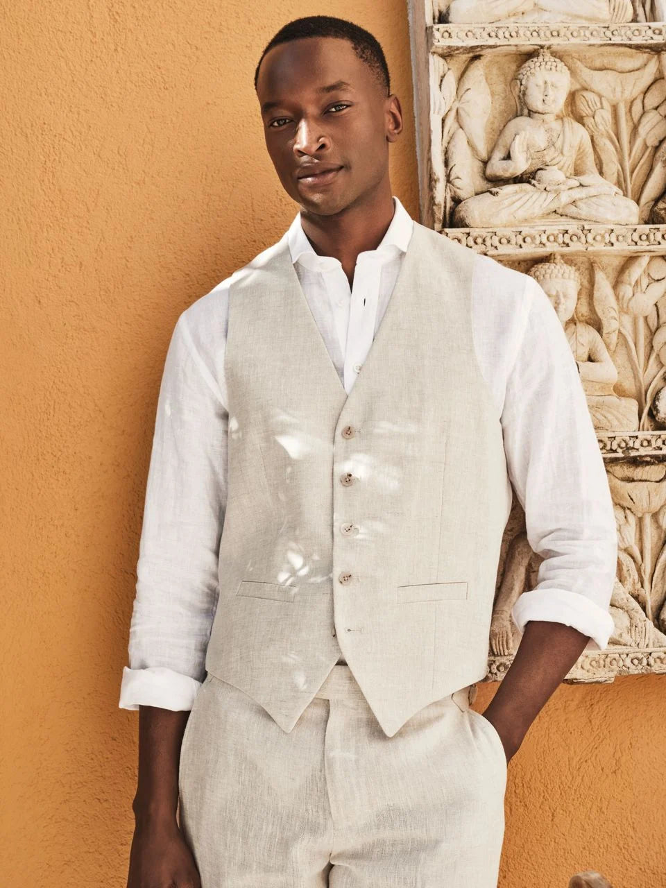 John Henric Waistcoat Sand