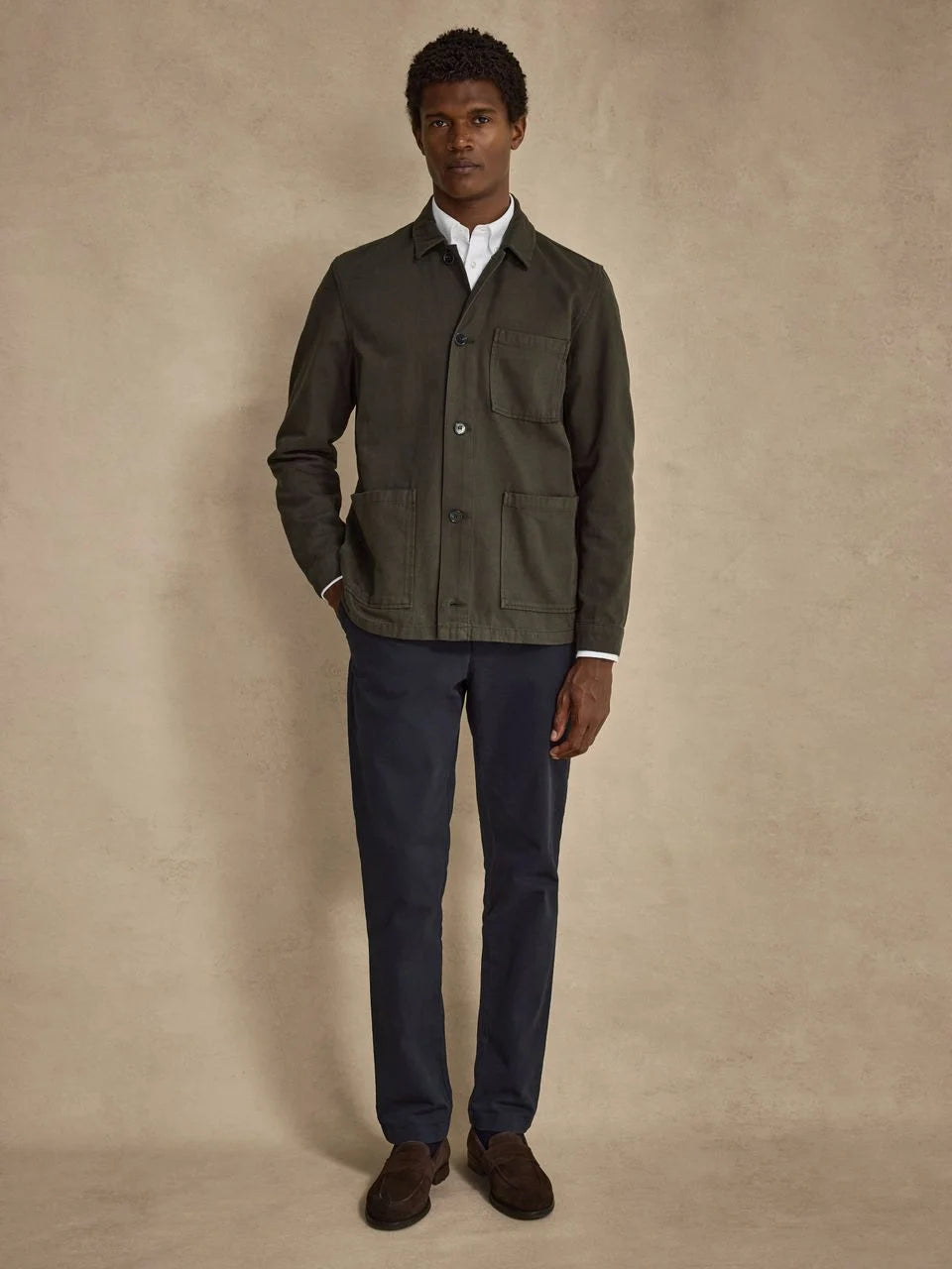 John Henric Thomas Overshirt Green