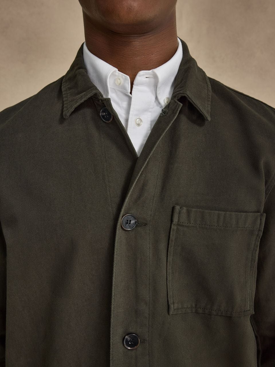 John Henric Thomas Overshirt Green