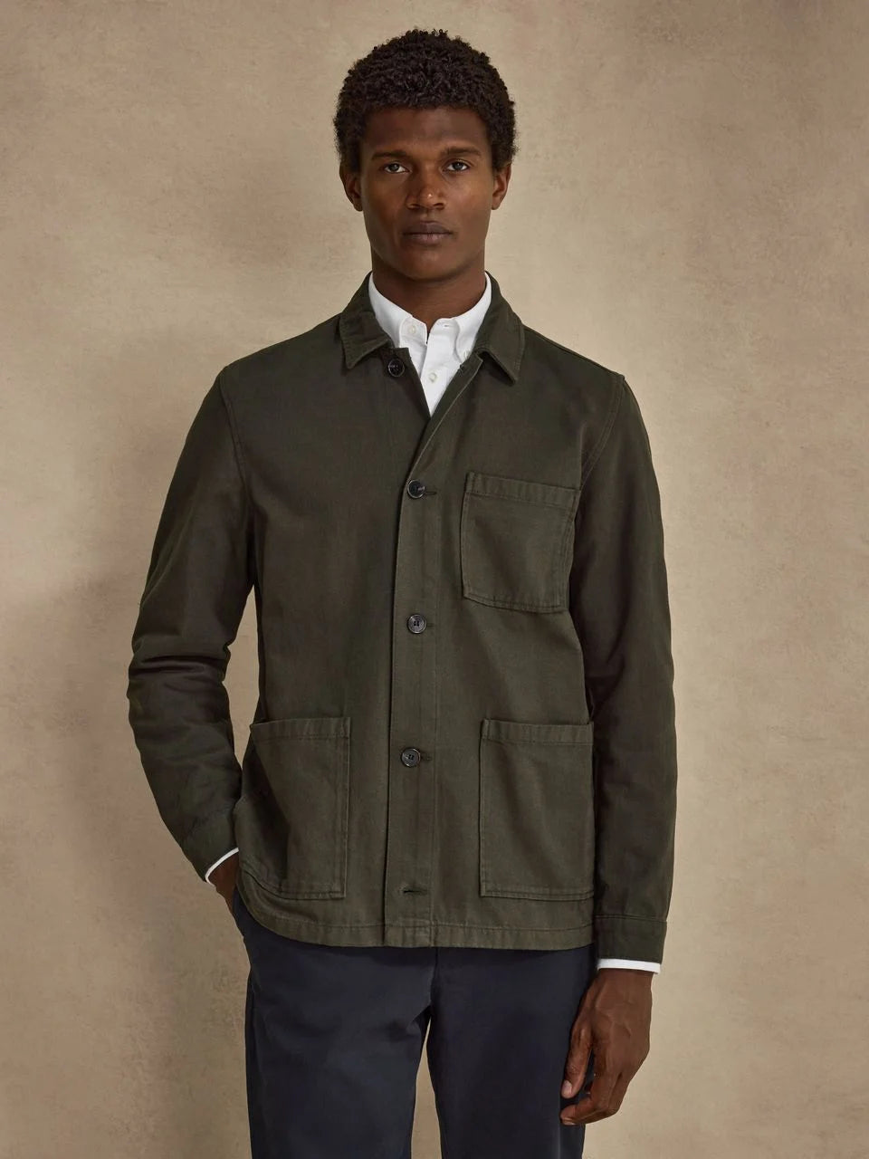 John Henric Thomas Overshirt Green
