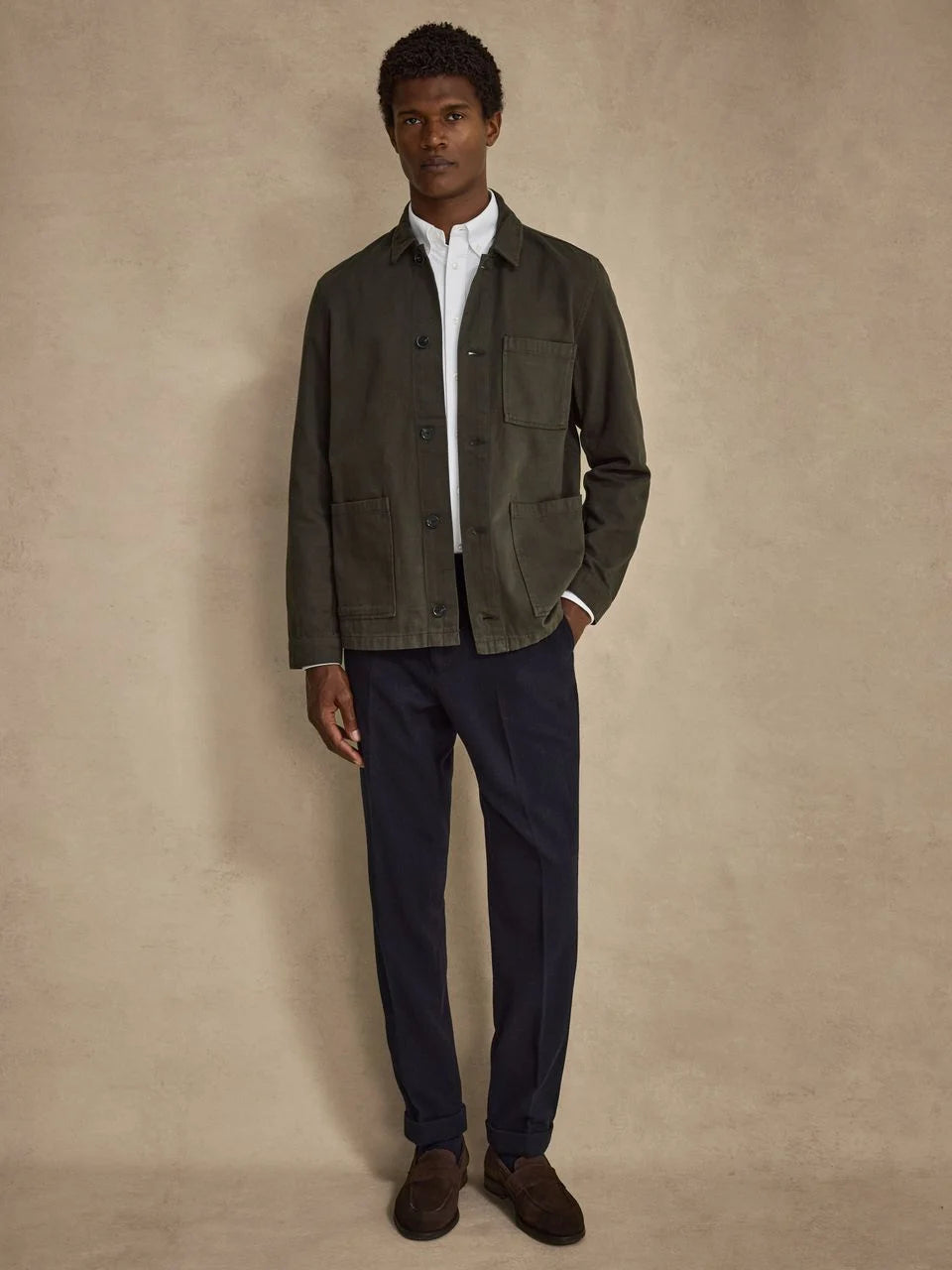 John Henric Thomas Overshirt Green