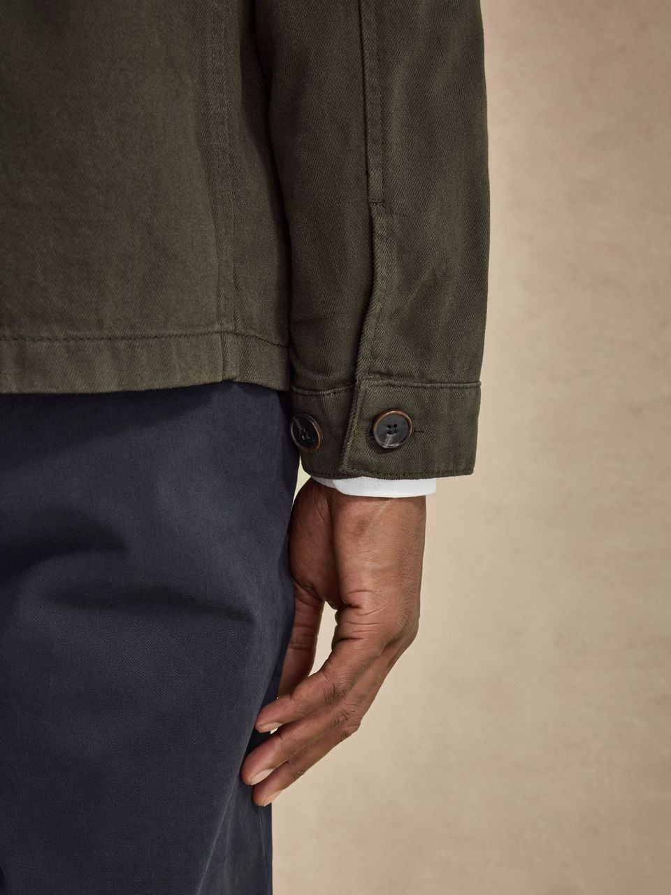 John Henric Thomas Overshirt Green