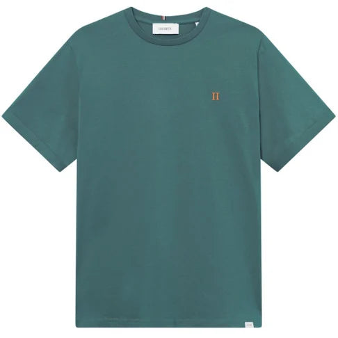 Les Deux Norregaard T-shirt Pacific Ocean/Orange