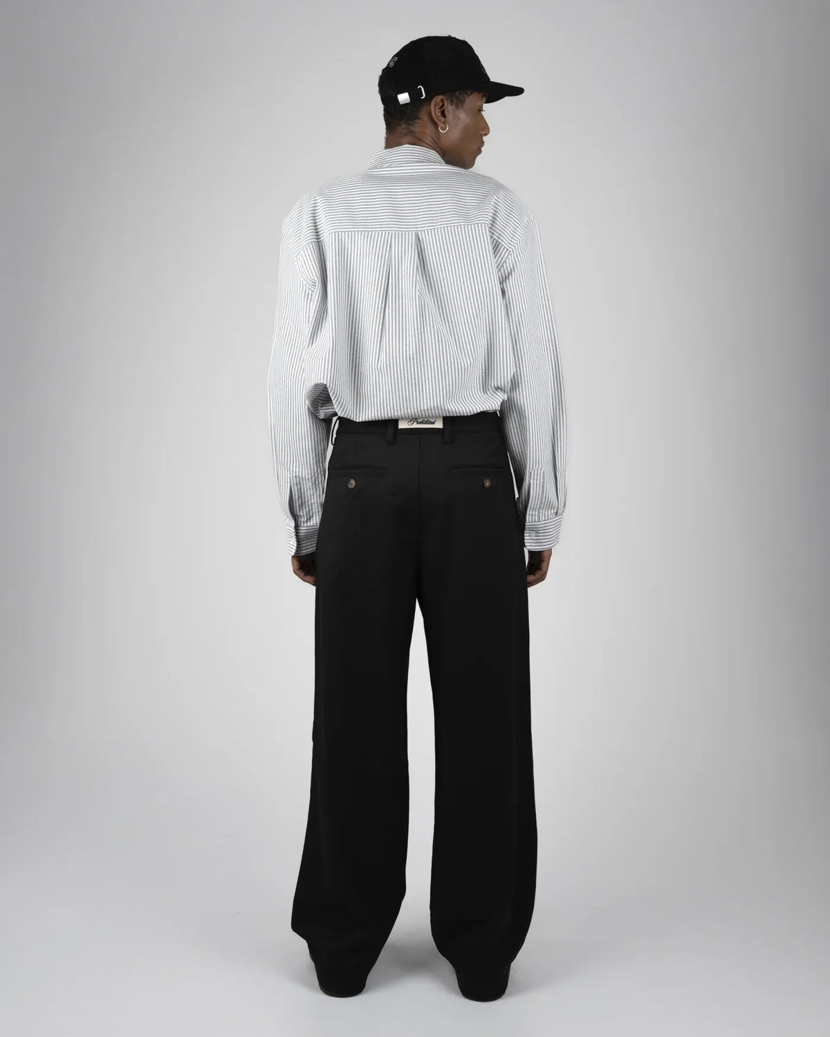 Prohibited Heritage Pleated Pant Black