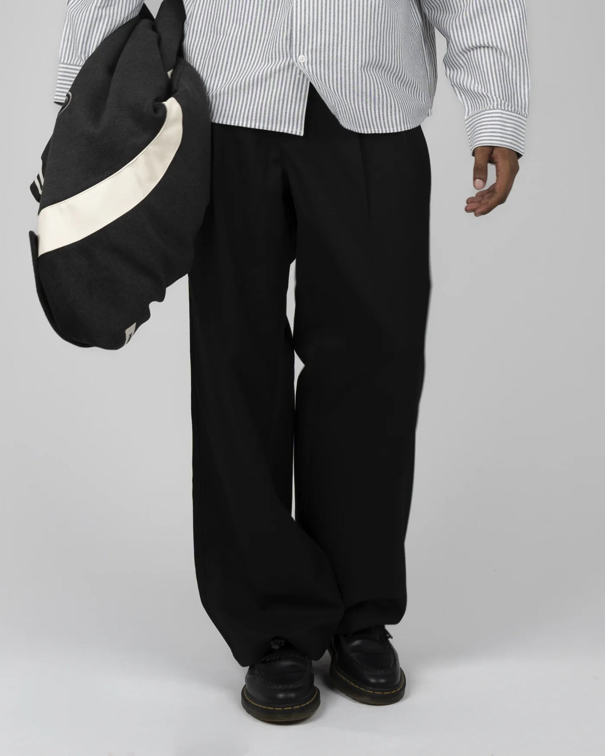 Prohibited Heritage Pleated Pant Black