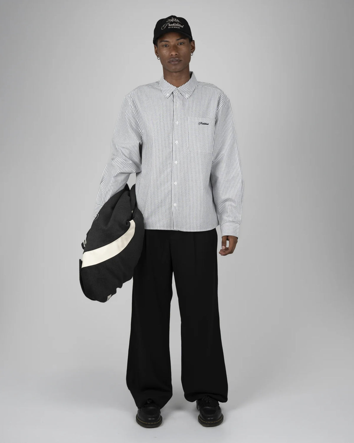 Prohibited Heritage Pleated Pant Black