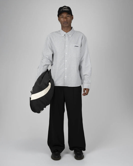 Prohibited Heritage Pleated Pant Black