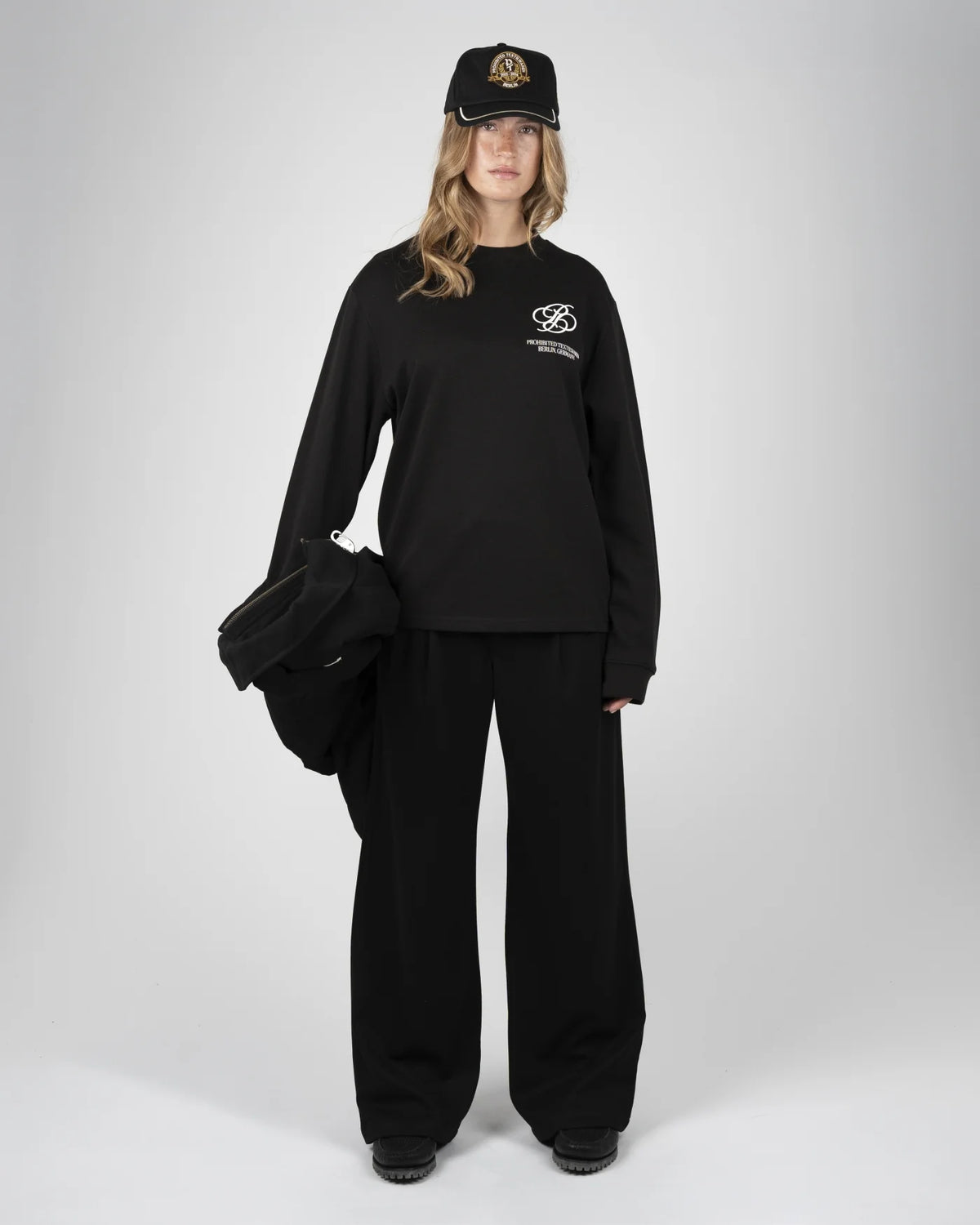 Prohibited Heritage Pleated Pant Black