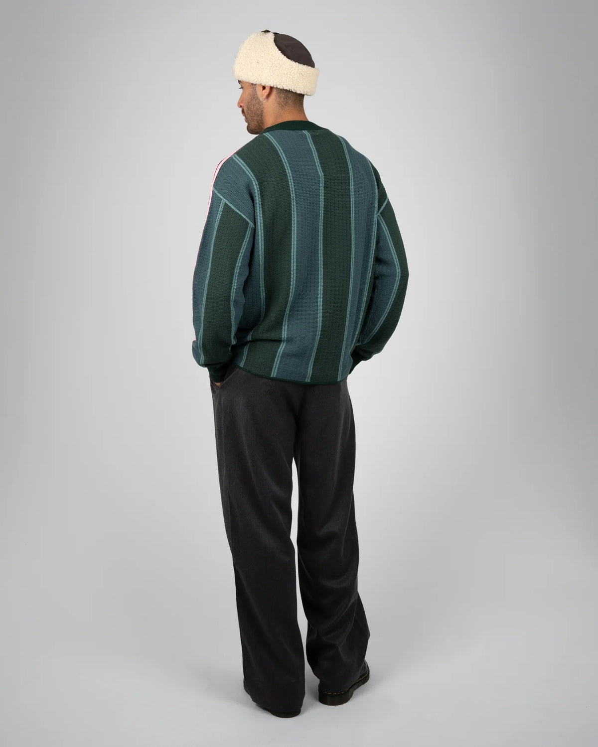 Prohibited Heritage Pleated Pant Dark Grey