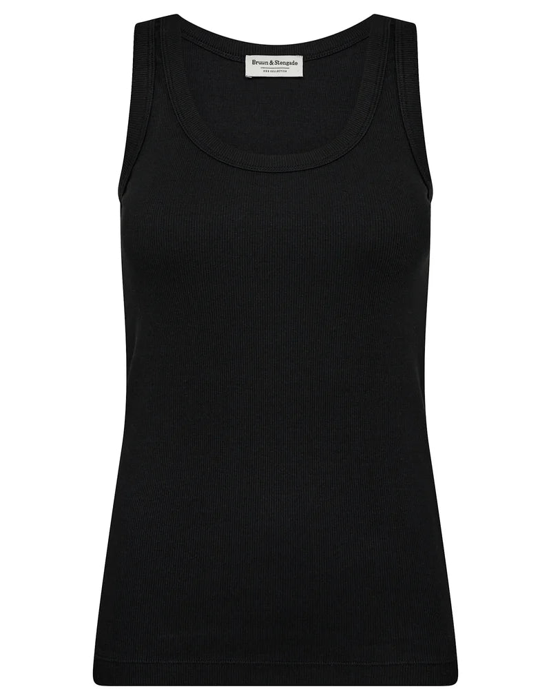 Bruun & Stengade Charlotte Top Black - Mojo Independent Store