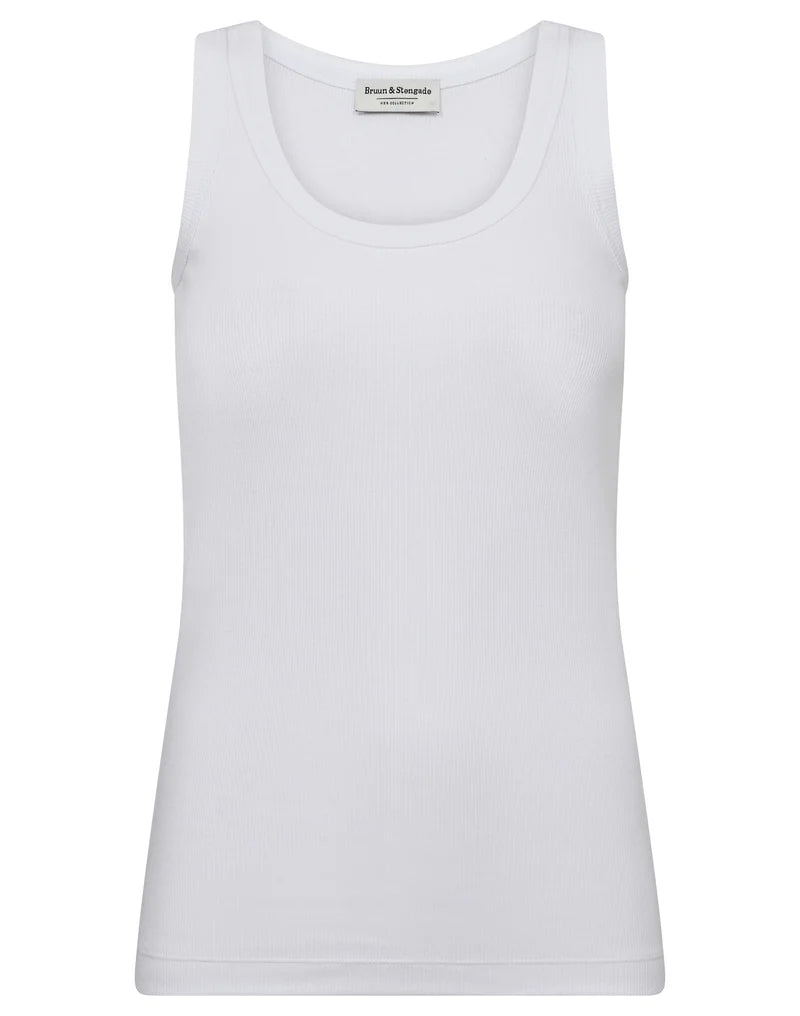 Bruun & Stengade Charlotte Top White - Mojo Independent Store