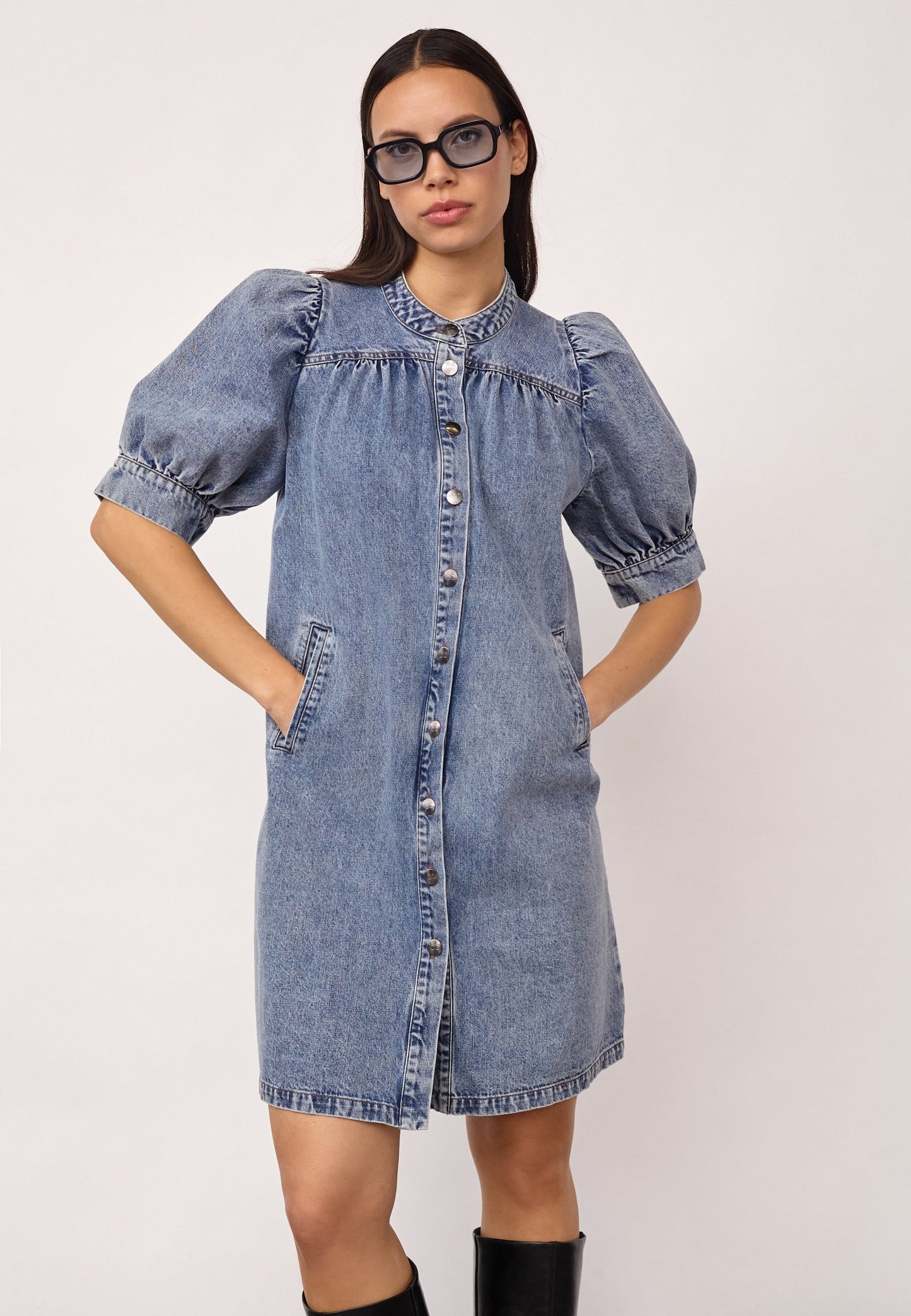 Co'Couture Denice Denim SS Dress