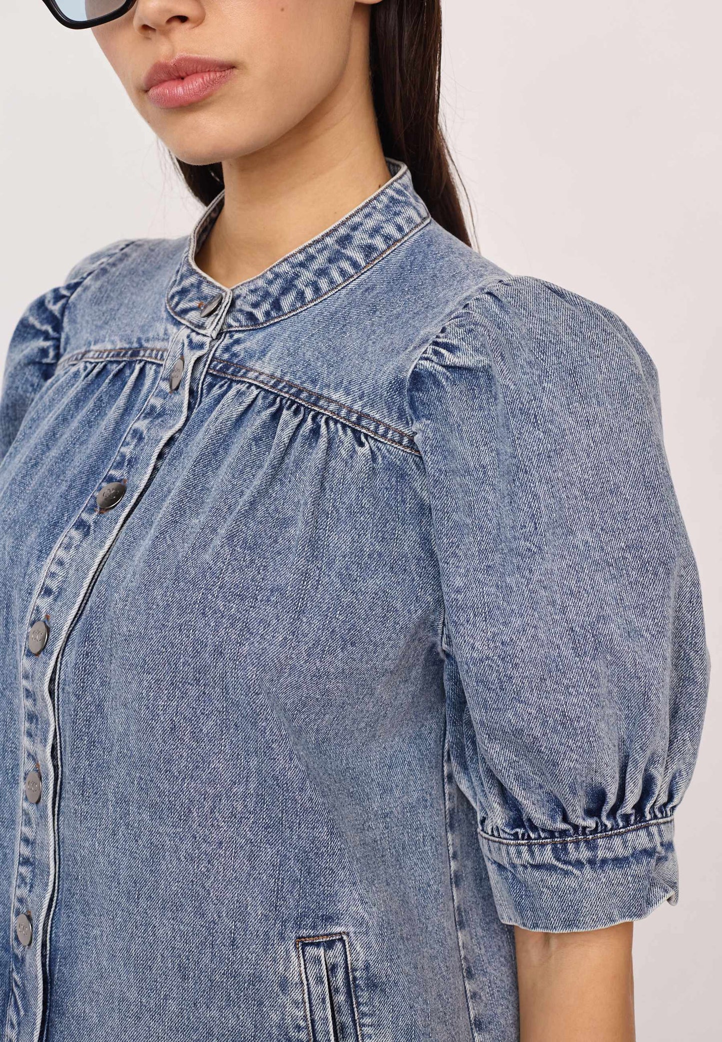 Co'Couture Denice Denim SS Dress