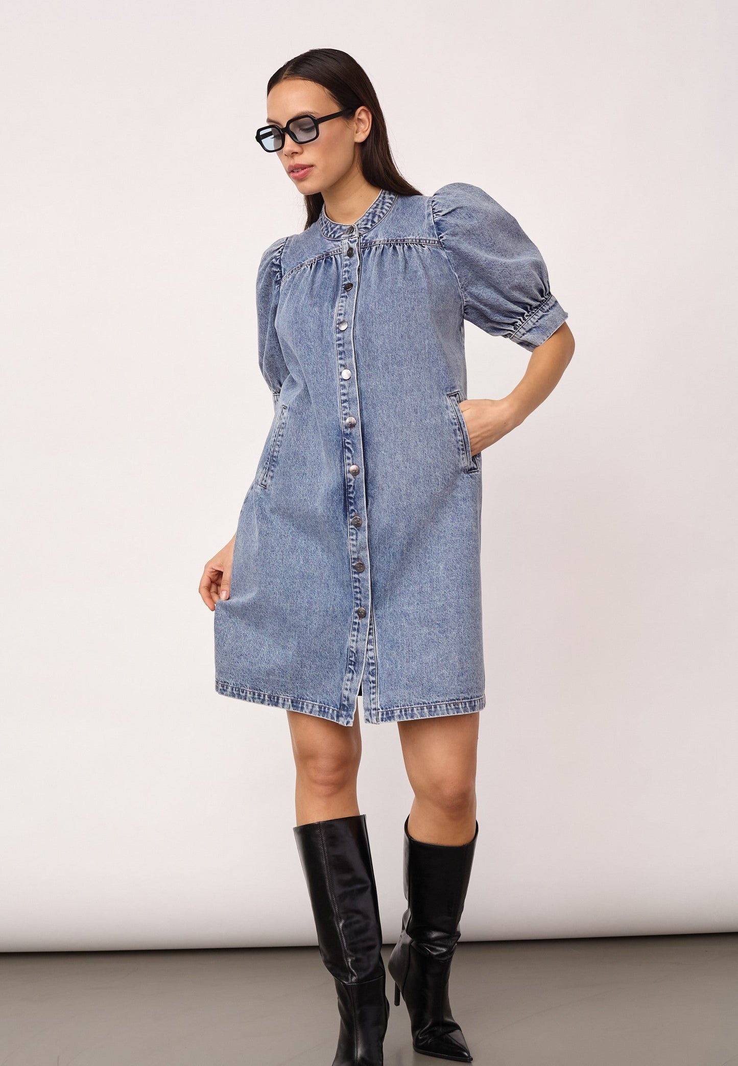 Co'Couture Denice Denim SS Dress