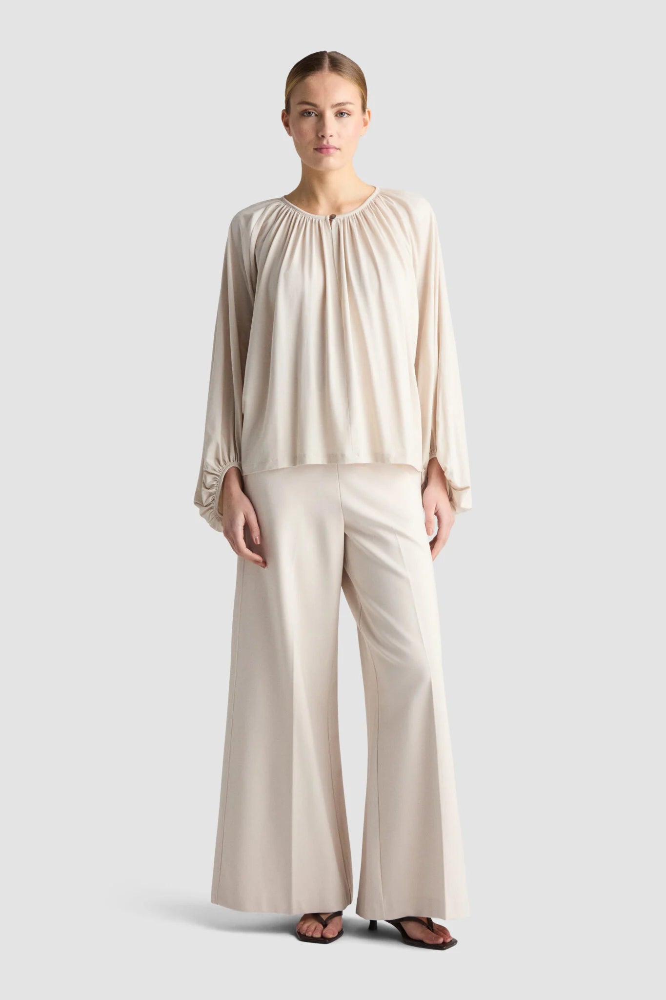 Residus Chloe Top Oyster - Mojo Independent Store