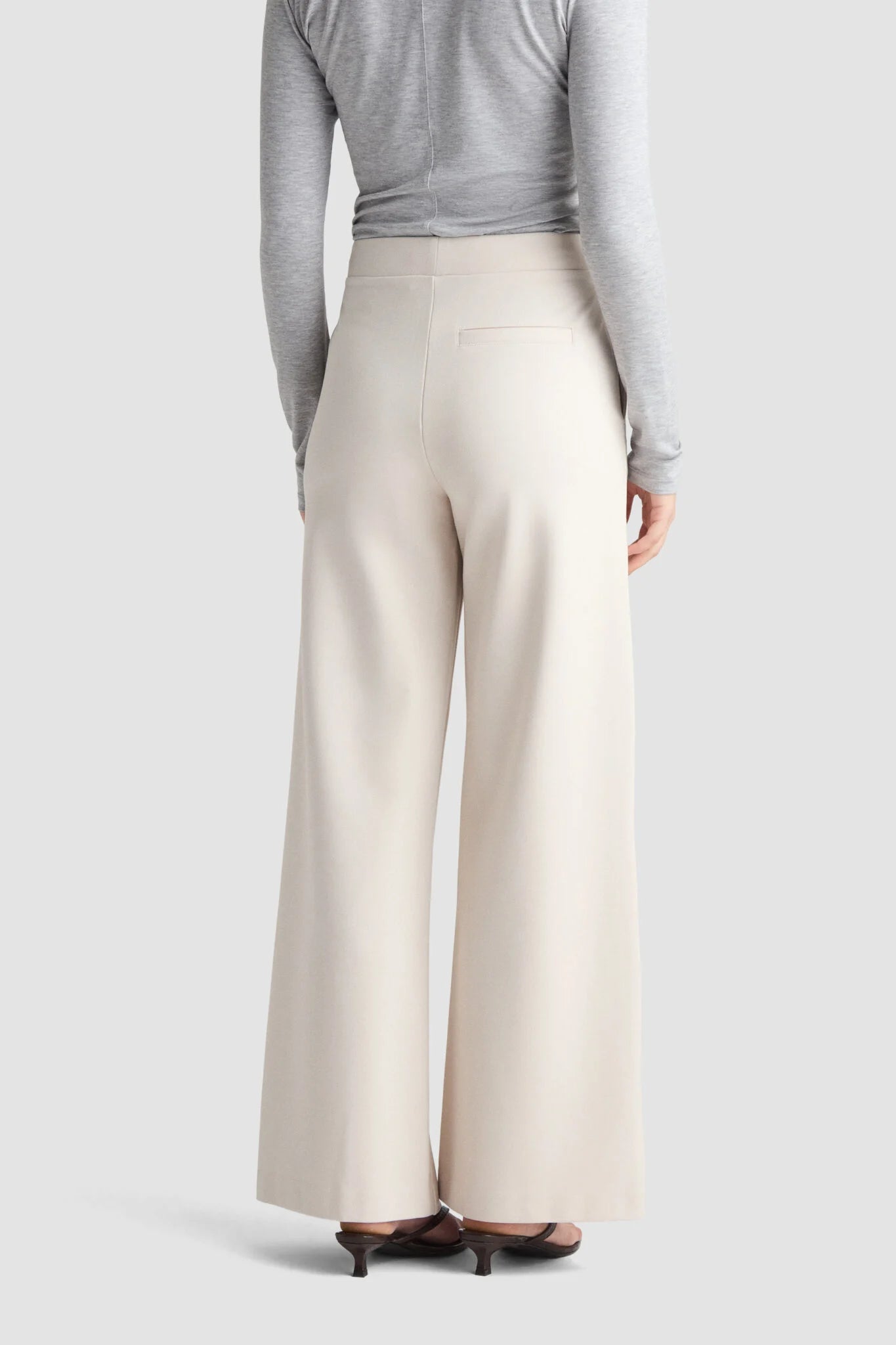 Residus Leia Wide Pants Oyster - Mojo Independent Store