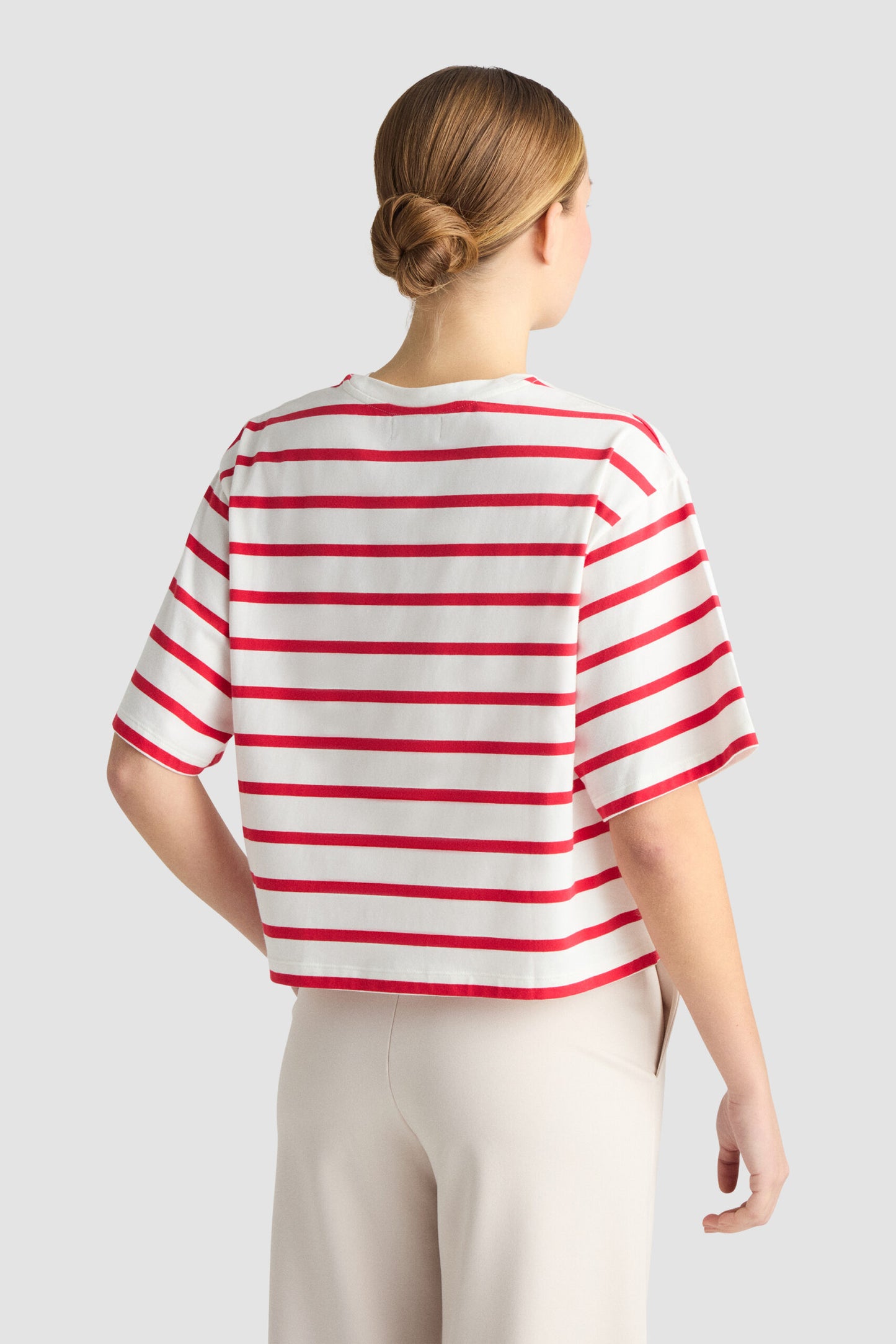 Residus Tibi Tee  Raspberry Stripe - Mojo Independent Store