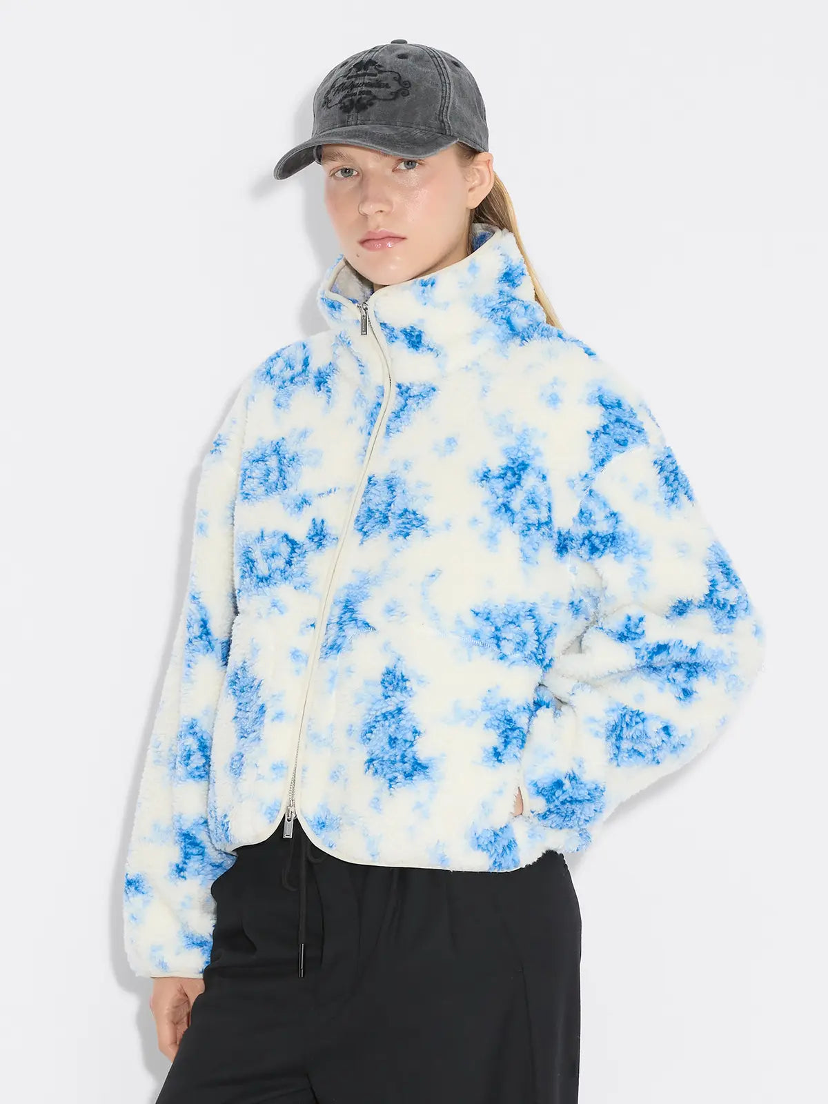Holzweiler Rype Fleece Jacket White Mix - Mojo Independent Store