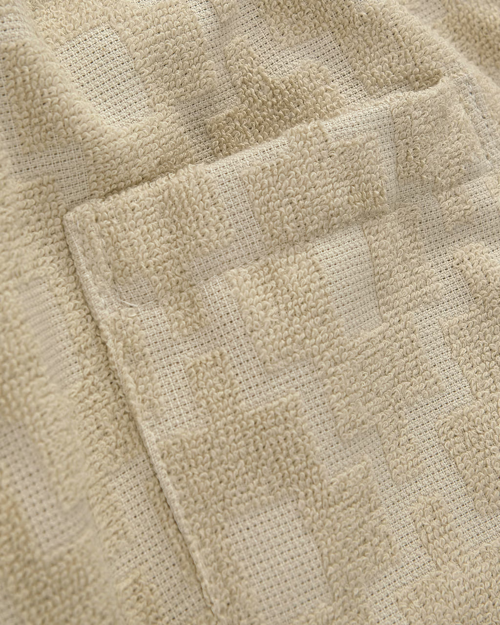 Oas Beige Machu Terry Pant