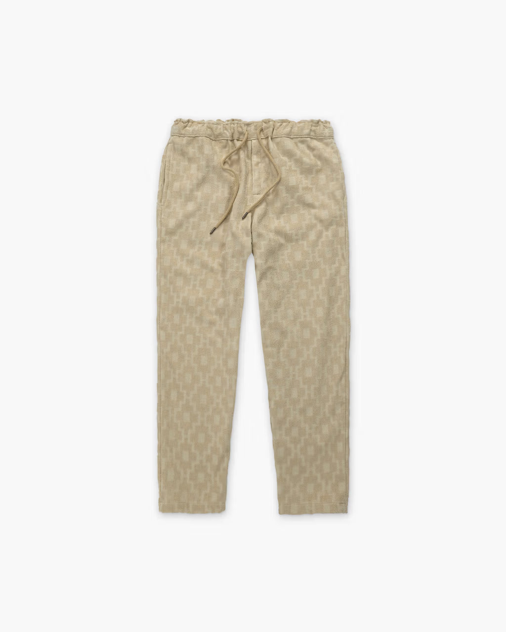 Oas Beige Machu Terry Pant