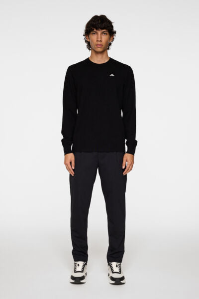 J.Lindeberg Henry Knitted Sweater Black - Mojo Independent Store