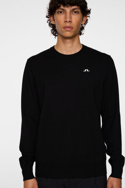 J.Lindeberg Henry Knitted Sweater Black - Mojo Independent Store