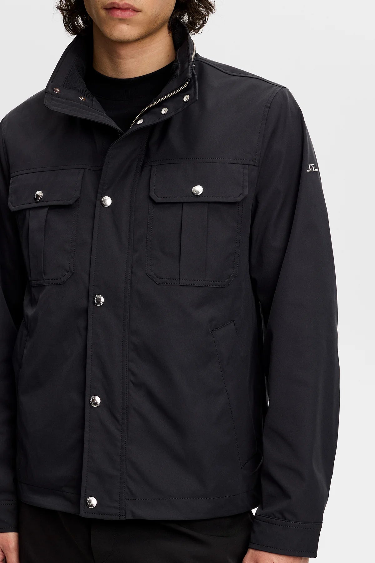 J.Lindeberg Bailey Recy Poly Jacket Black