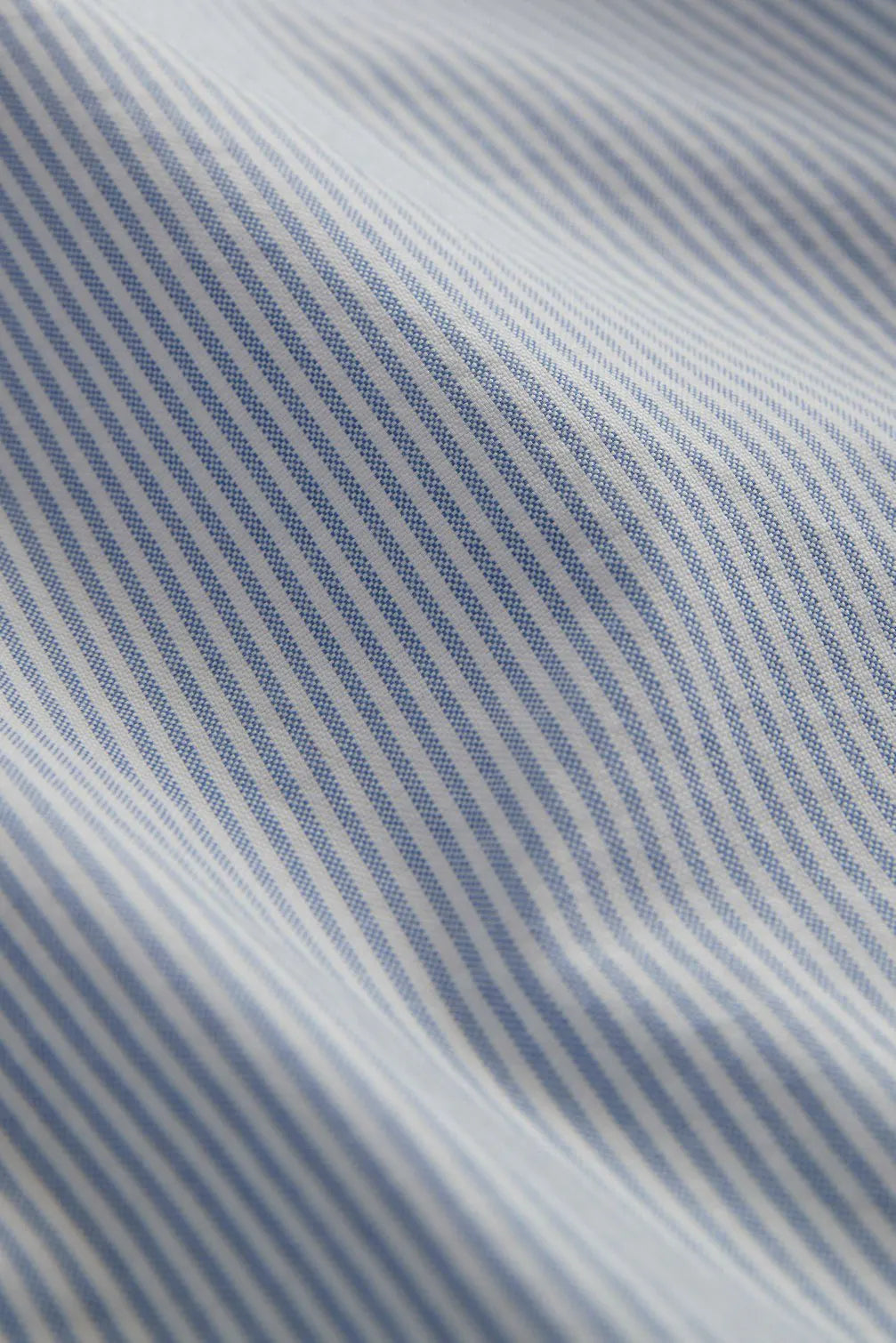 Morris Oxford Striped BD Shirt Light Blue